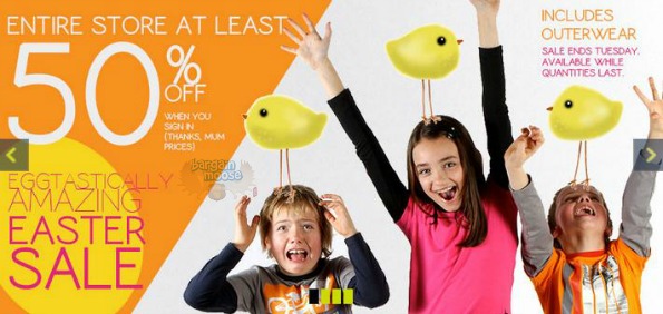 Please Mum Canada: Huge Easter Sale w/ Minimum 50% Off