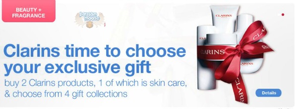 Sears Canada: Clarins Gift w/ Purchase ($185 Value) Photo Sears Canada: Clarins Gift w/ Purchase ($185 Value)