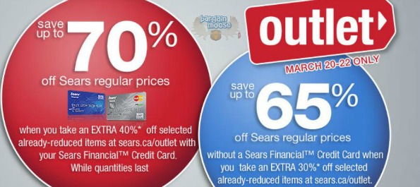 Sears Canada Outlet Coupons: Save Up to 70% on Select Items Photo Sears Canada Outlet Coupons: Save Up to 70% on Select Items