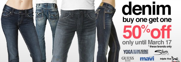 Shop.ca: BOGO 50% Jeans