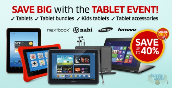 The Source Canada: Up To 40% Off Tablet Event
