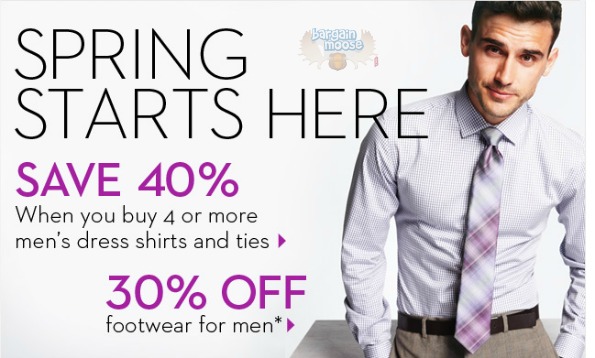 thebay The Bay Canada: Up to 40% Off Menswear