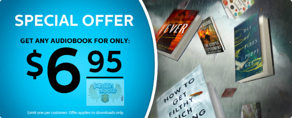 Downpour Audiobooks: Get ANY Audiobook For $6.95 w/Coupon Code