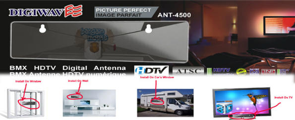 123InkCartridges: Only $10 for Digiwav HDTV Antenna (Save $16)