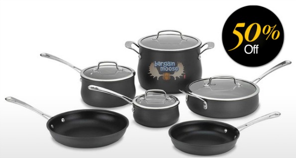 Shop.ca: 50% Off Cuisinart 10 Piece Cookware Photo Shop.ca: 50% Off Cuisinart 10 Piece Cookware