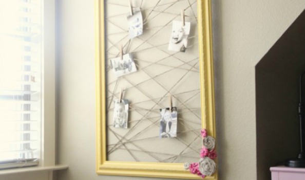 8 Inspirational Ideas For Reusing Your Old Picture Frames
