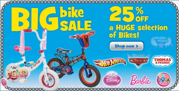 Toys R Us Canada Big Bike Sale: 25% Off a Huge Collection of Bikes Photo Toys R Us Canada Big Bike Sale: 25% Off a Huge Collection of Bikes