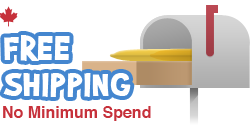 Free shipping to Canada! Free shipping to Canada!