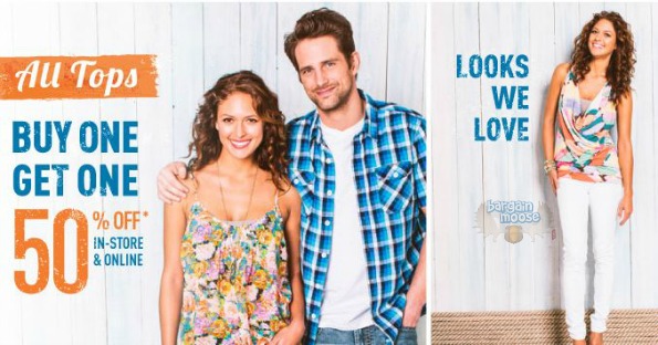 Bootlegger Canada: BOGO 50% Off Tops + $2 Shipping