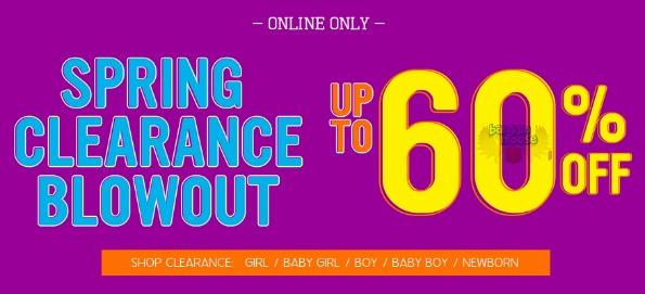 The Childrens Place Canada: Spring Clearance Blowout Up to 60% Off Photo The Childrens Place Canada: Spring Clearance Blowout Up to 60% Off