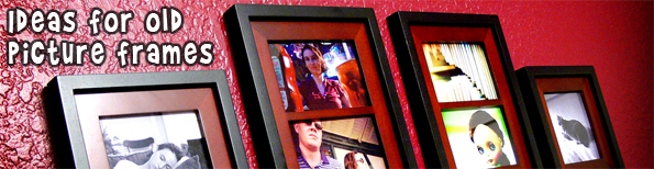 8 Inspirational Ideas For Reusing Your Old Picture Frames