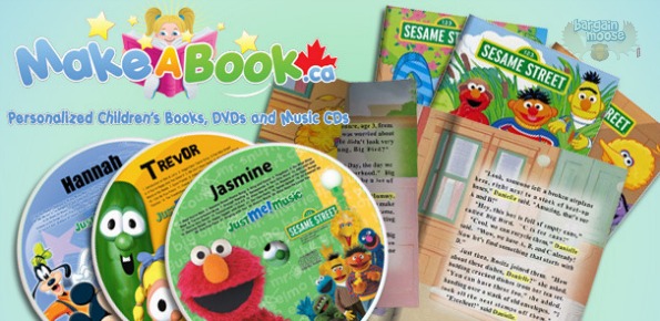 Parents Canada: $15 for $30 Towards Personalized Childrens Books, DVDs & Music CDs