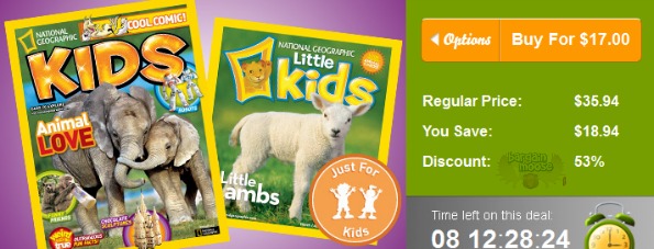 WagJag Canada: Up To 70% Off National Geographic Magazines For Kids