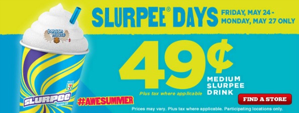 7 11 Canada Slurpee Days: Only $0.49 For a Medium Slurpee This Weekend