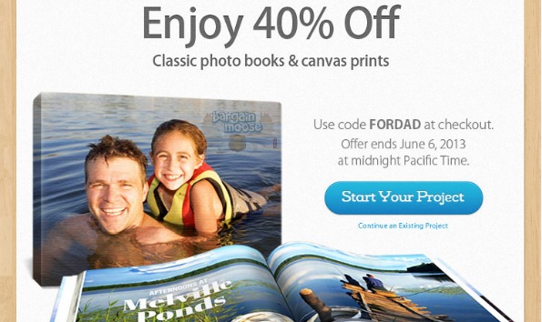 Picaboo Coupon Code: 40% Off Photo Books & Canvas Prints