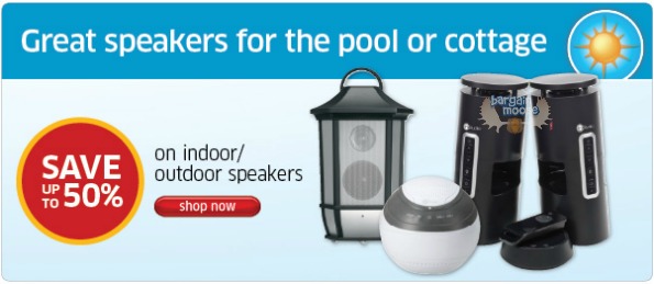 The Source Canada: $100 Off Wireless Indoor/Outdoor Speakers