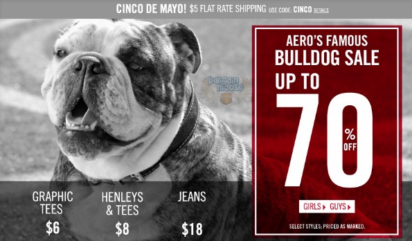 Aeropostale Canada Coupon Codes: 20% Off & $5 Shipping