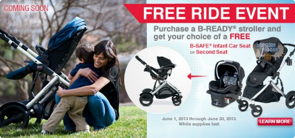 Britax Canada Free Ride Event: Free Car Seat With Britax Stroller Purchase Photo Britax Canada Free Ride Event: Free Car Seat With Britax Stroller Purchase