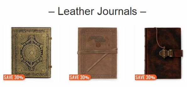 Chapters Canada: Up to 50% Off Leather Journals