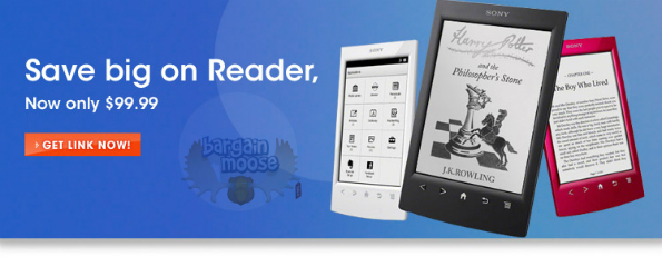 Sony Canada: Save $20 On eReaders & eReader Cases