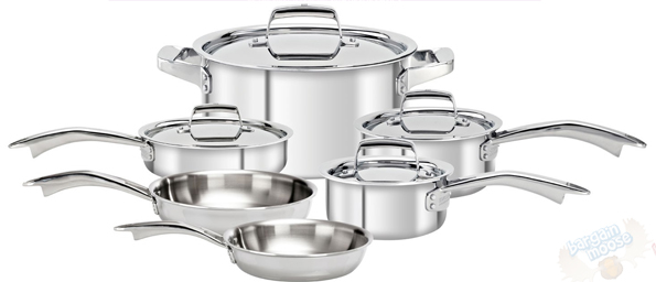 Henckels Zwilling TruClad 10 Piece Cookware set with Bonus Wok for $299.99 @ The Bay This Weekend Only (Was $1000!)