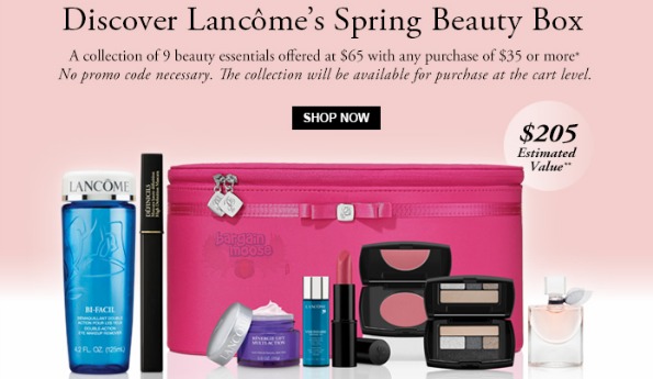 Lancome Canada: Spring Beauty Box $65 With $35 Purchase Photo Lancome Canada: Spring Beauty Box $65 With $35 Purchase