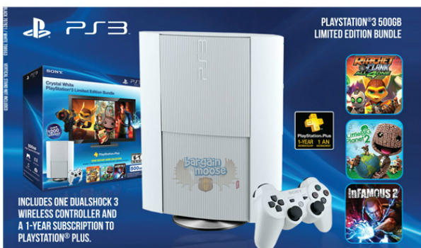 EB Games Canada: Save $90 On 500GB PS3 Bundle With 4 Games, Controller & PlayStation Plus