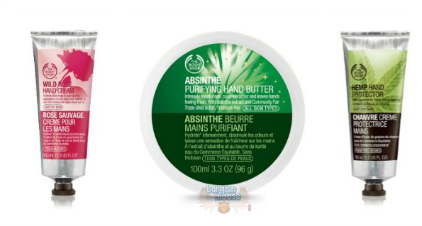 The Body Shop Canada: $10 Hand Cremes & Butters (Save 50%)