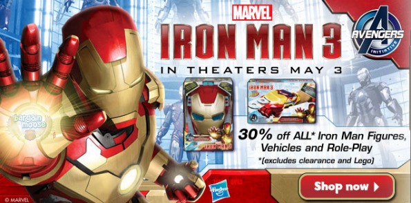 Toys R Us Canada: 30% Off All Iron Man Items Photo Toys R Us Canada: 30% Off All Iron Man Items