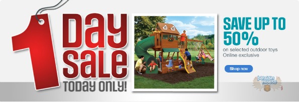 Sears Canada One Day Sale: Up To 50% Off Outdoor Toys