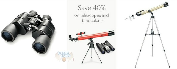 Chapters Canada: 40% Off Telescopes & Binoculars