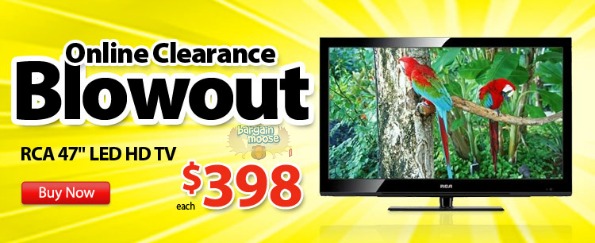 Walmart Canada: RCA 47″ LED HD TV for $398 | BargainMoose Canada