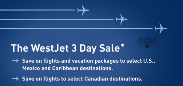 WestJet Canada: 3 Day Sale