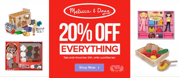Melissa and doug coupons