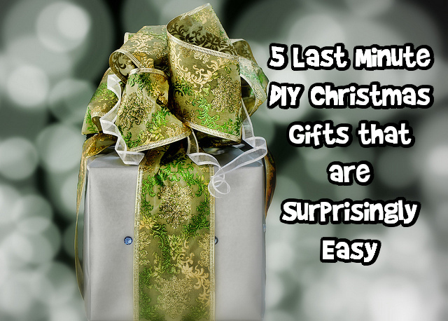 5 Last Minute DIY Christmas Gifts that are Surprisingly Easy Photo 5 Last Minute DIY Christmas Gifts that are Surprisingly Easy