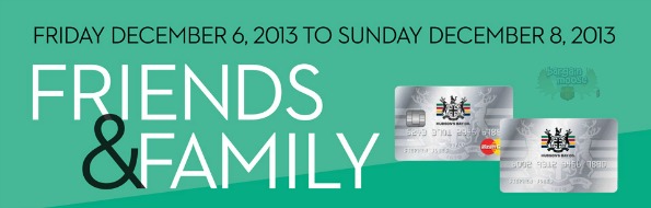 The Bay Canada: Extra 10 20% Off Friends & Family Event