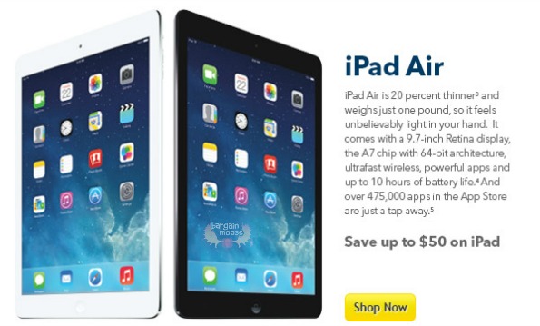 Best Buy Canada: iPad Up To $50 Off