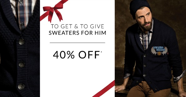 RW&Co.: Mens Sweaters 40% Off