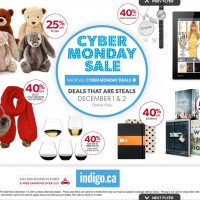 Chapters Indigo Online Cyber Monday Sale Preview!