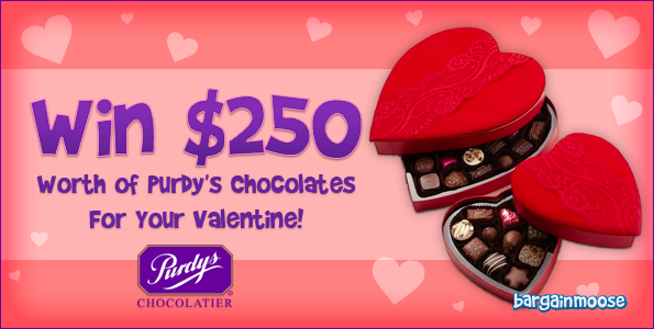Purdys Contest: Win $250 Worth of Chocolate For Your Valentine (CLOSED) Photo Purdys Contest: Win $250 Worth of Chocolate For Your Valentine (CLOSED)
