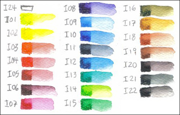 24x Derwent Inktense Coloured Pencils were $73 now $37 @ Amazon.ca!