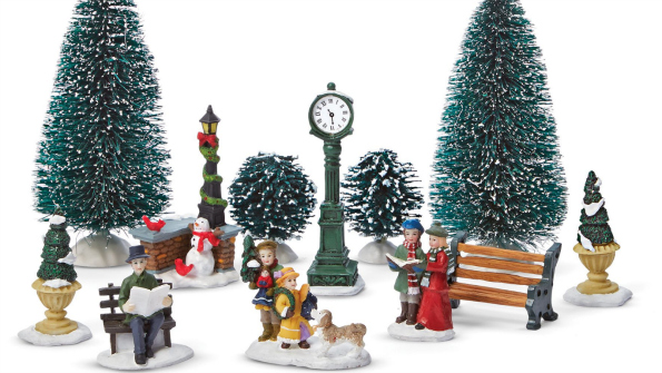 whole home christmas village 12 pc set was 35 now 16 whole home christmas village 12 pc set was 35 now 16
