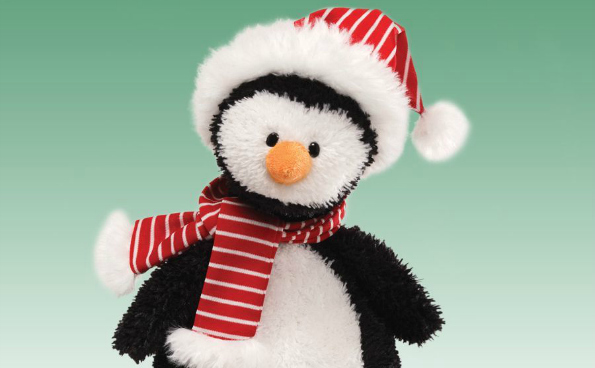 gund christmas stuffed animals