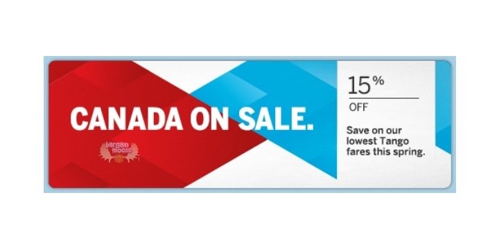 Coupon promo air canada