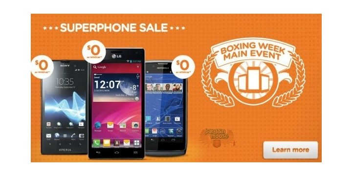 Cell phone deals canada boxing day