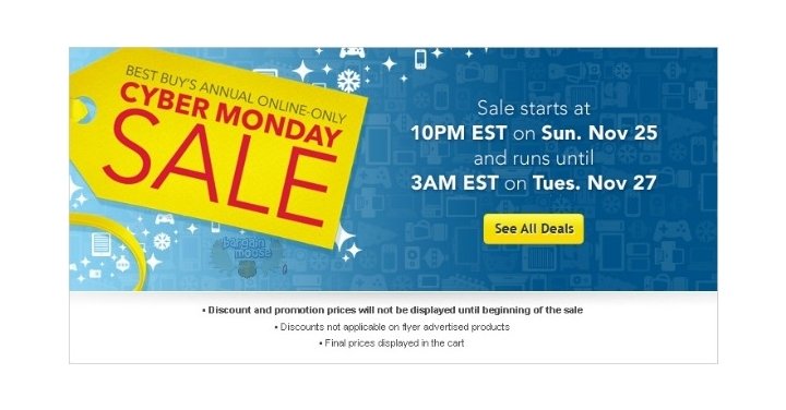 Best Buy Canada Cyber Monday Sales: Promo Code For $20 Off & Hot Prices, Online Only