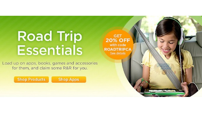 LeapFrog Canada Coupon: Save 20% On Road Trip Essentials