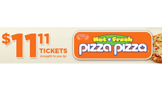 Ticketmaster Promo Code: Pizza Pizza $11.11 Concert Tickets Back This Year