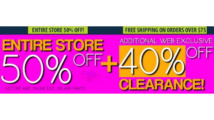Please Mum Canada: Everything 50% Off & Extra 40% Off Clearance