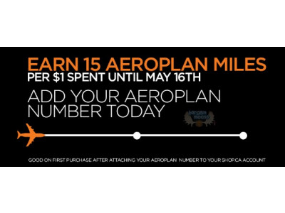 Shop.ca: Earn Aeroplan Rewards on Purchases - Extended
